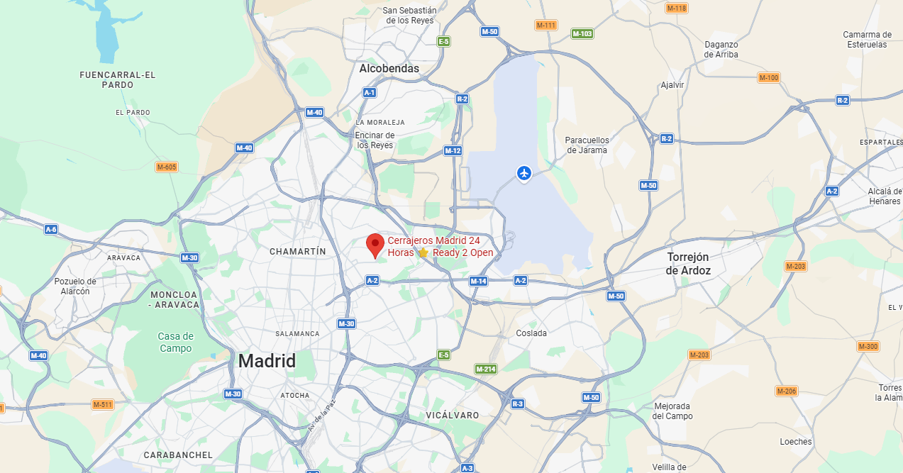 Precios de cerrajeros en Madrid 24 urgencias actualizados